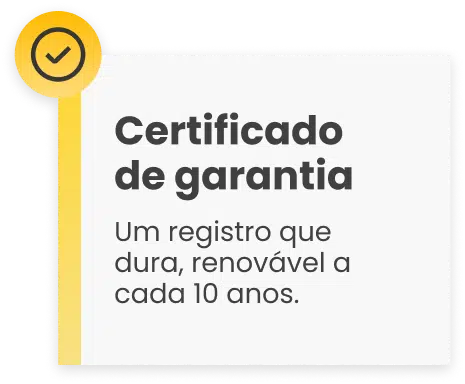 Certificado de registro concedido pelo INPI, sujeito às regras vigentes.