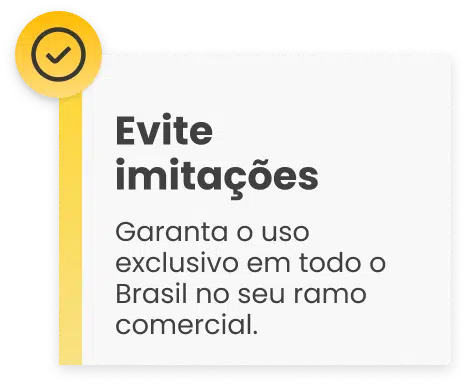 Busque proteção para sua marca por meio do registro no INPI.